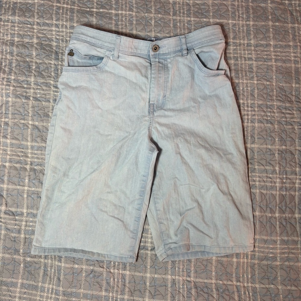 Gloria Vanderbilt Men's Sky Blue Denim Shorts